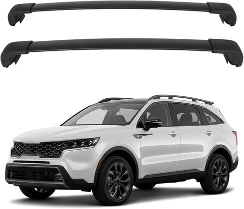 OCPTY Roof Rack Cross Bars Fit For Kia For Sorento 2021 2022 2023 2024 Luggage Racks Rooftop Cargo Carrier Bag Luggage Kayak Canoe Bike Snowboard Skiboard in Saudi Arabia