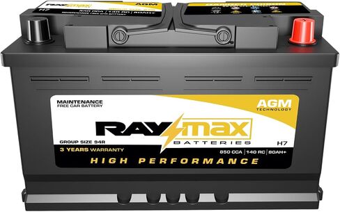 AGM Car Battery H5 Group Size 47 – 12V 680 CCA | 60AH+ | Maintenance-Free Automotive Battery for Sedans, Trucks & SUVs – Extreme Weather Ready, Built for Modern Driving Needs in Saudi Arabia