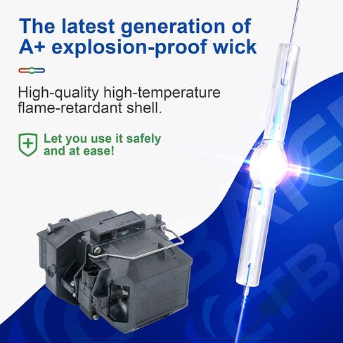 CTBAIER 20-01175-20 Quality Replacement Projector Lamp Bulb for SMARTBOARD 680ix 685iX 885i X885iX UX60 Unifi in Kuwait