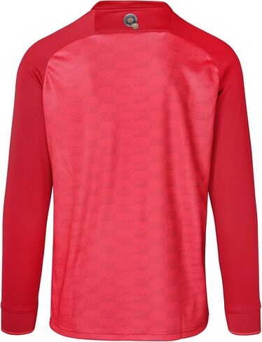 القميص الرابع من Umbro El Salvador 2024 - يمثل ثقافتك السلفادورية، شارة ES مطبقة بالحرارة، منتج مرخص رسميًا (الولايات المتحدة، ألفا، صغير، عادي، عادي، أبيض) in Kuwait