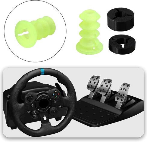 Racing Pedals Modification Kit Pedal Brake Clutch Throttle Dampener & Spacers Compatible with Logitech G25 G27 G29 Racing Wheel in Saudi Arabia