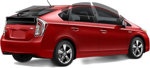 Precut Windows Tint Film All Sides Cars Sun Flocking Protection Privacy Anti Shatter Glass 2 Ply Film أي طقم لتظليل Tint Toyota Prius 2010-2015 in Saudi Arabia
