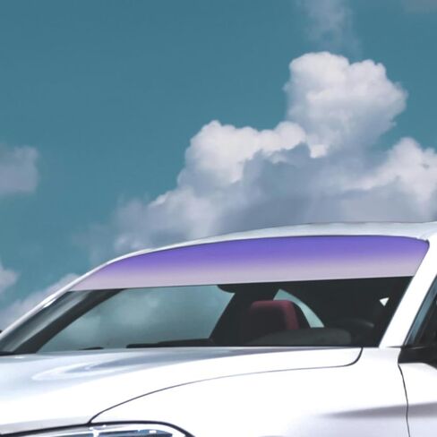 فيلم Tint Sun Visor Tint لحماية الزجاج الأمامي ، الأزرق in Kuwait