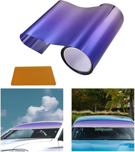 فيلم Tint Sun Visor Tint لحماية الزجاج الأمامي ، الأزرق in Kuwait