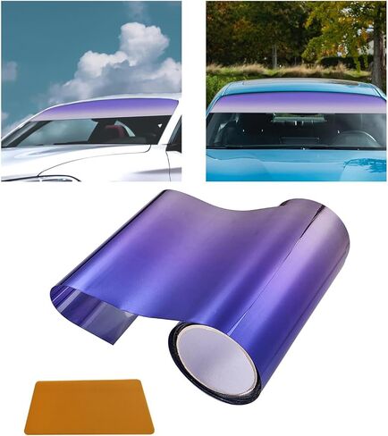 فيلم Tint Sun Visor Tint لحماية الزجاج الأمامي ، الأزرق in Kuwait