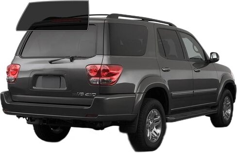 Precut Windows Tint Film All Sides Sun Sun Flocking Protection Privacy Anti Shatter Glass 2 Ply Film أي مجموعة الظل الصبغة لتويوتا سيكويا 2001-2007 in Kuwait