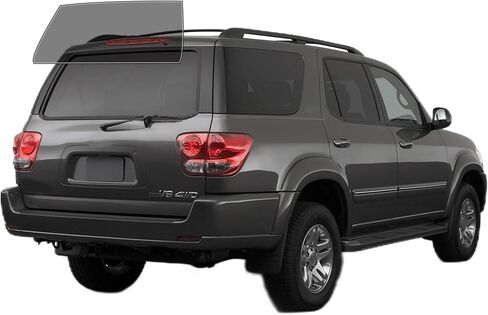 Precut Windows Tint Film All Sides Sun Sun Flocking Protection Privacy Anti Shatter Glass 2 Ply Film أي مجموعة الظل الصبغة لتويوتا سيكويا 2001-2007 in Kuwait