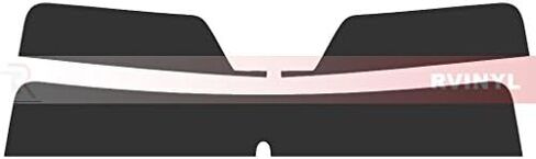 Rvinyl Window Tint Kit Compatible with Honda Insight 2010-2014 - Black 20% - Single Ply No Bubble Film - Do it Yourself Vehicle Complete Precut Kit in Saudi Arabia