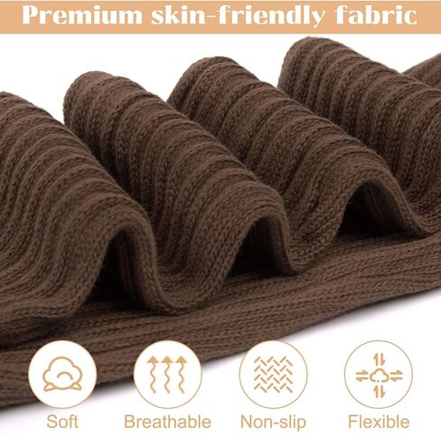 Grip Pilates Socks for Women, Non Slip Yoga Slouch Scrunch Socks with Grips for Barre Ballet Workout Hospital in Kuwait