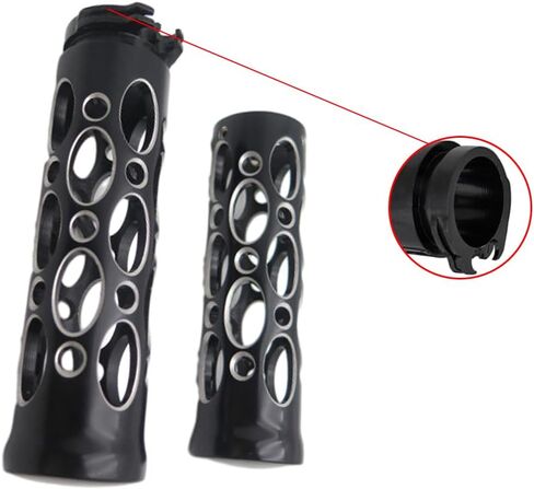Motorcycle Grips Cut-Out Style Handlebar Hand Grips in Saudi Arabia