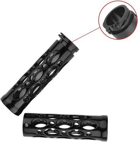 Motorcycle Grips Cut-Out Style Handlebar Hand Grips in Saudi Arabia