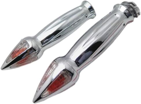 Motorcycle Grips Non Slip Thruster Grip with Amber Turn Signal in Saudi Arabia