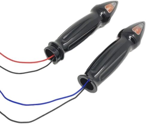 Motorcycle Grips Non Slip Thruster Grip with Amber Turn Signal in Saudi Arabia