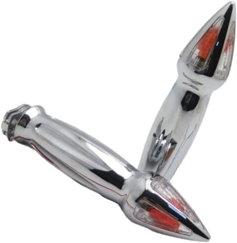 Motorcycle Grips Non Slip Thruster Grip with Amber Turn Signal in Saudi Arabia