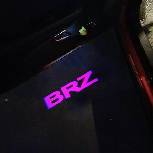 2 pcs Non-Fading LED Car Door Logo Lights Courtesy Projector Laser Welcome Light Ghost Shadow Puddle lamp Compatible for BRZ Accessories… (BRZ-RED, ZD8; 2022-present) in Kuwait