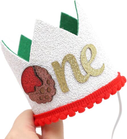 Mamuxi 1st Birthday Donut Crown - رأس الرأس لطفلة عيد ميلاد الطفلة in Kuwait