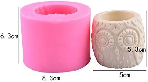 Concrete Flower Pot Silicone Mold Letter Shaped Succulent Planter Vase Cactus Plaster Mold Pen Holder Storage Box Cement Clay Epoxy Resin Mould in Kuwait