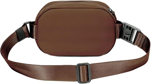 Lux & Nyx Origami Belt Bag and Sling Bag - Black Ultra Satin - Daily and Travel Multi-compartment Belt Bag Convertible to Sling and Crossbody Bag - Stain and Weather Resistant (Wine) in Saudi Arabia