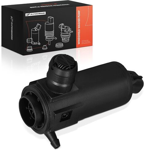 A-Premium Windshield Washer Pump Compatible with Toyota Camry, Corolla, Prius, Tacoma, Tundra, Avalon & Hyundai Elantra, Sonata & Subaru Impreza, Ascent & Kia Optima, Forte & Lexus ES250, ES300h in Saudi Arabia