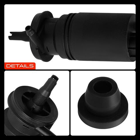 A-Premium Front Windshield Washer Pump متوافقة مع Dodge Grand Caravan ، Caravan & Chrysler Town & Country ، Voyager ، 2001 2003 ، 2.4L 3.3L 3.8L in Saudi Arabia