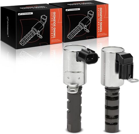 A-Premium 2-PC Left and Right Engine Variable Valve Timing (VVT) Solenoid Compatible with Toyota Tundra 2005-2009, 4Runner 2003-2009, Sequoia 2001-2009 & Lexus SC430 2002-2010, SC400 1997-2000 in Saudi Arabia