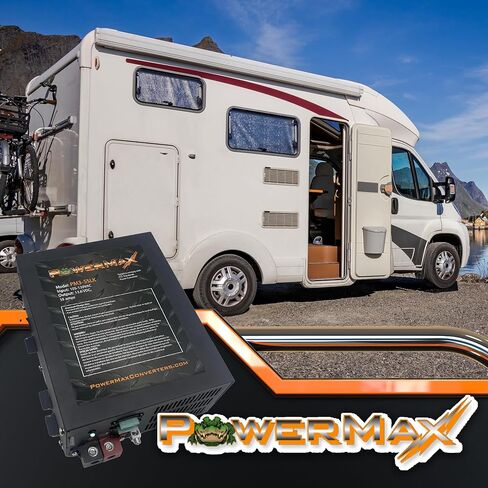 إمدادات PowerMax PM3-65POWER ، AC إلى DC Converter 110VAC إلى 12VDC 65AMP ، شاحن البطارية مع وضع شحن ذكي من 3 مراحل ، مروحة تبريد مدمجة ومؤشر LED ، متوافق مع الليثيوم in Kuwait