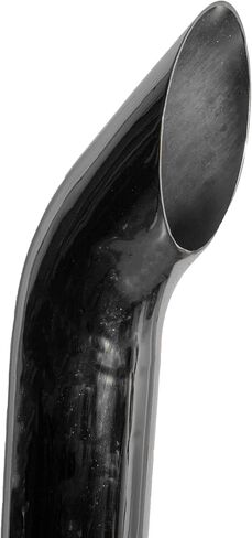 أنبوب العادم متوافق مع عالمي 3-1/2 "× 60" ، أسود منحني in Saudi Arabia