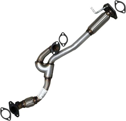 Northeastern Exhaust | Stainless Steel - Exhaust Front Flex Pipe Compatible for GMC Terrain & Chevrolet Equinox 2012 3.0L - Includes Gaskets | Automotive Replacement Parts in Saudi Arabia