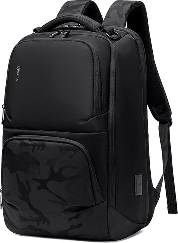 Business Backpack for Men, High Tech Laptop Backpack with USB Charging Port and Ergonomic Design, 35L Waterproof Travel Work College Commuter Backpack Fits 15.6 Inch Tablet, Notebook in Kuwait