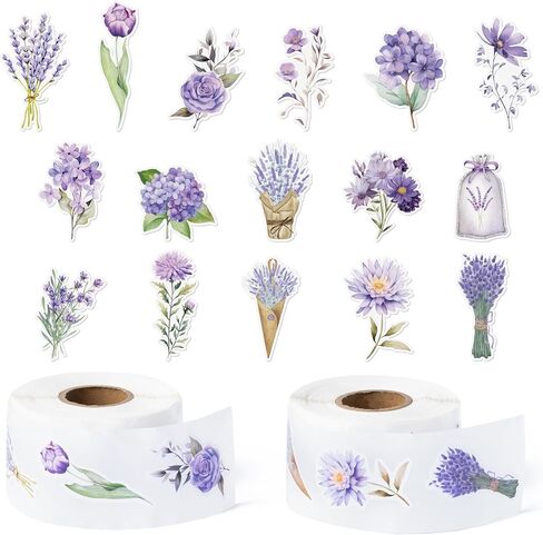 CNhoqc Happy Holi Stickers Rolls - 1000pcs(2 Rolls) 16 Designs Colorful Holi Hai Festival Self-Adhesive Stickers Gift Wraping Decals Waterbottle Laptop Envelop Decor Mubarak Giftwrap Packaging Labels in Kuwait