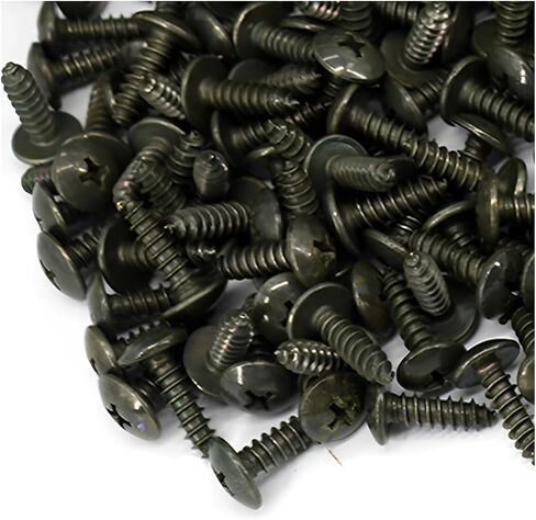 50pcs براغي التنصت على الذات مقاطع سحف المسمار المسمار المسمار M5 للدراجة النارية الدراجات النارية ATV الدراجة E (50pcs) in Saudi Arabia