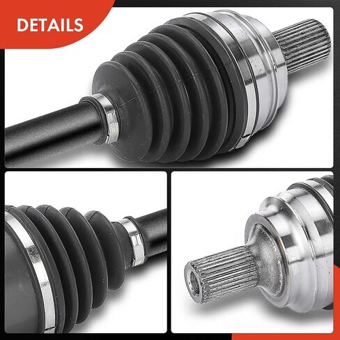 A-Premium Front Left Driver Side CV Axle Shaft Assembly Compatible with Mercedes-Benz X204 GLK250 2013-2015 L4 2.1L, X204 GLK350 2010-2015 V6 3.5L in Saudi Arabia