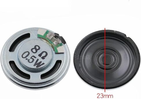 1pcs 8R 0.5W Horn Loud Speaker Buzzer Ringer 20mm 23mm 28mm 30mm 40mm 50mm 8 ohm 0.5W Small Loudspeaker(1Pcs 50mm) in Saudi Arabia