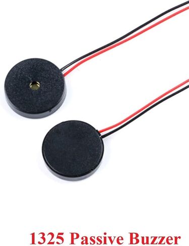 10pcs 1325 Passive Buzzer Piezoelectric Speaker 13 * 2.5MM 13x2.5mm AC Low Power Consumption Electronic DIY in Saudi Arabia