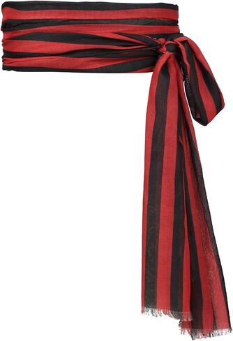 Century Star Pirate Costume Accessories Women Mens Pirate Hat with Pirate Sash Head Scarf Halloween Pirate Bandana Cosplay in Saudi Arabia
