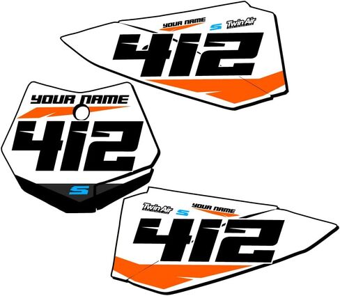 2016-2018 SX 50 SG64 MX Number Plates Senge Graphics Kit متوافقة مع KTM in Kuwait