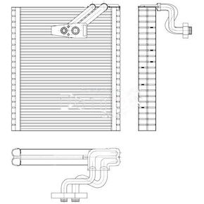 A/C Evaporator for 2010-2017 Jeep Patriot in Kuwait
