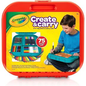 Crayola Ultimate Art Case With Easel, Kids Art Set, 85 Pieces, Gift For Kids Ages 4, 5, 6, 7 [Amazon Exclusive] in Kuwait