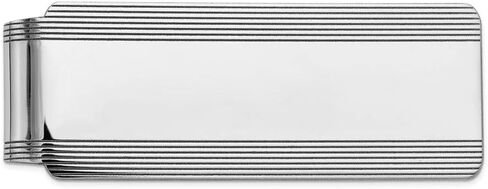Solid 14K White Gold Money Clip in Saudi Arabia