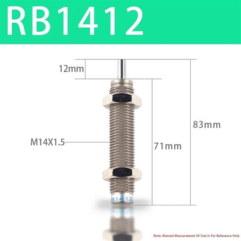 RB RB1412 الهوائي التمتص الصدمات الهيدروليكية القابلة للتعديل لضغط الزيت القابل للتعديل in Saudi Arabia