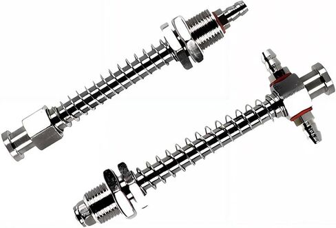 TS المعدنية الهوائية الفراغ كوب الشفط المعدنية العازلة توصيل قضيب 1pcs (TS-M12-L150-11) in Saudi Arabia