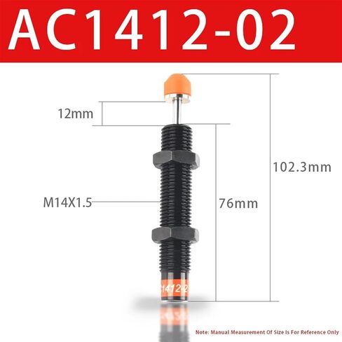 نوع التيار المتردد AC1412-02 زيت زيت هوائي مضغوط هيدروليكي امتصاص الزيت هو الهيدروليكي القابل للتعديل العازلة الهيدروليكية 1pc in Saudi Arabia