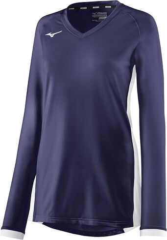Mizuno Youth Girl's Spike Long Sleeve Volleyball Jersey in Saudi Arabia