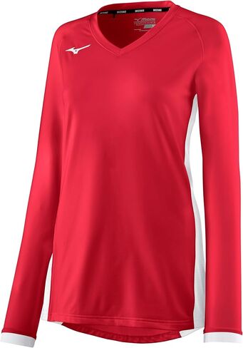 Mizuno Youth Girl's Spike Long Sleeve Volleyball Jersey in Saudi Arabia