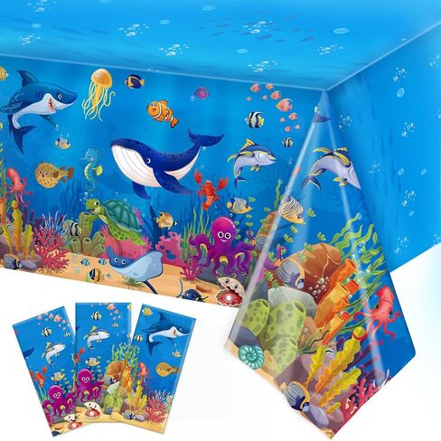 Oigco 3Pcs Boho Sun Birthday Party Tablecloths First Trip Around The Sun Party Decorations Disposable Plastic Table Covers Boho Baby Shower Supplies, 54 x 108 Inches in Kuwait