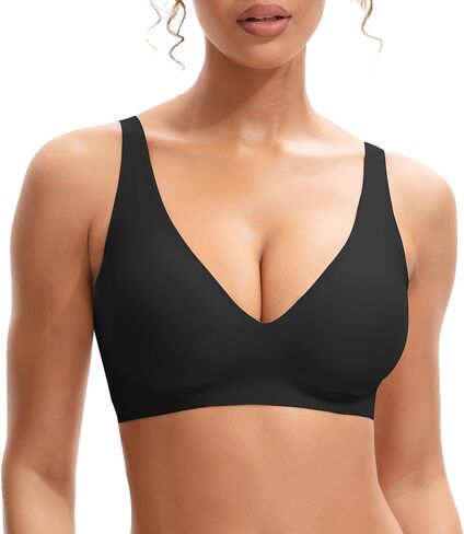 innersy womens seamless bra soft soft no underwire est up bralette comple coverage very alday bra in Kuwait
