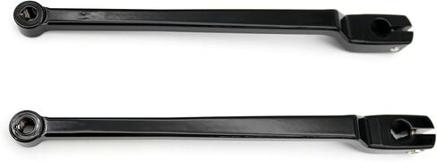 1 مجموعة 9.84 '' 'extended heel to-toe shift lever shifter linkage for harley fl softail 1986-later ، touring road street electra glide road 1988-Later and Tri Glide 2008- لاحقًا (أسود) (أسود) (أسود) (أسود) (أسود) (أسود) (أسود) in Kuwait