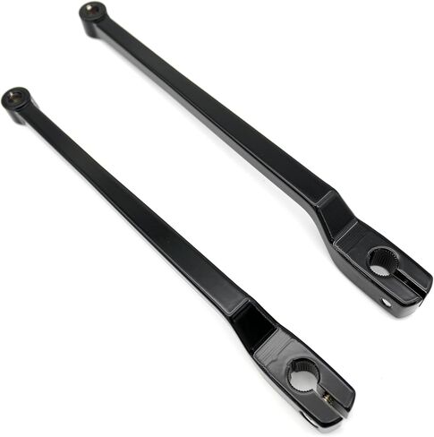 1 مجموعة 9.84 '' 'extended heel to-toe shift lever shifter linkage for harley fl softail 1986-later ، touring road street electra glide road 1988-Later and Tri Glide 2008- لاحقًا (أسود) (أسود) (أسود) (أسود) (أسود) (أسود) (أسود) in Kuwait