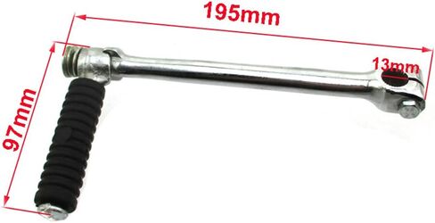 TC-Motor 13mm Kick Starter for Chinese 50cc 70cc 90cc 110cc 125cc Pit Dirt Bike SSR Thumpstar Piranha GIO Stomp Demon IMR Atomik DHZ BSE Kayo Apollo in Saudi Arabia