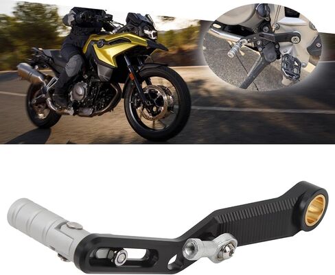 Yctze Motorcycle Adjustable Folding Gear Shifter Shift Pedal Lever Aluminium Gear Shifter for F850GS F750GS ADV (Silver) in Saudi Arabia